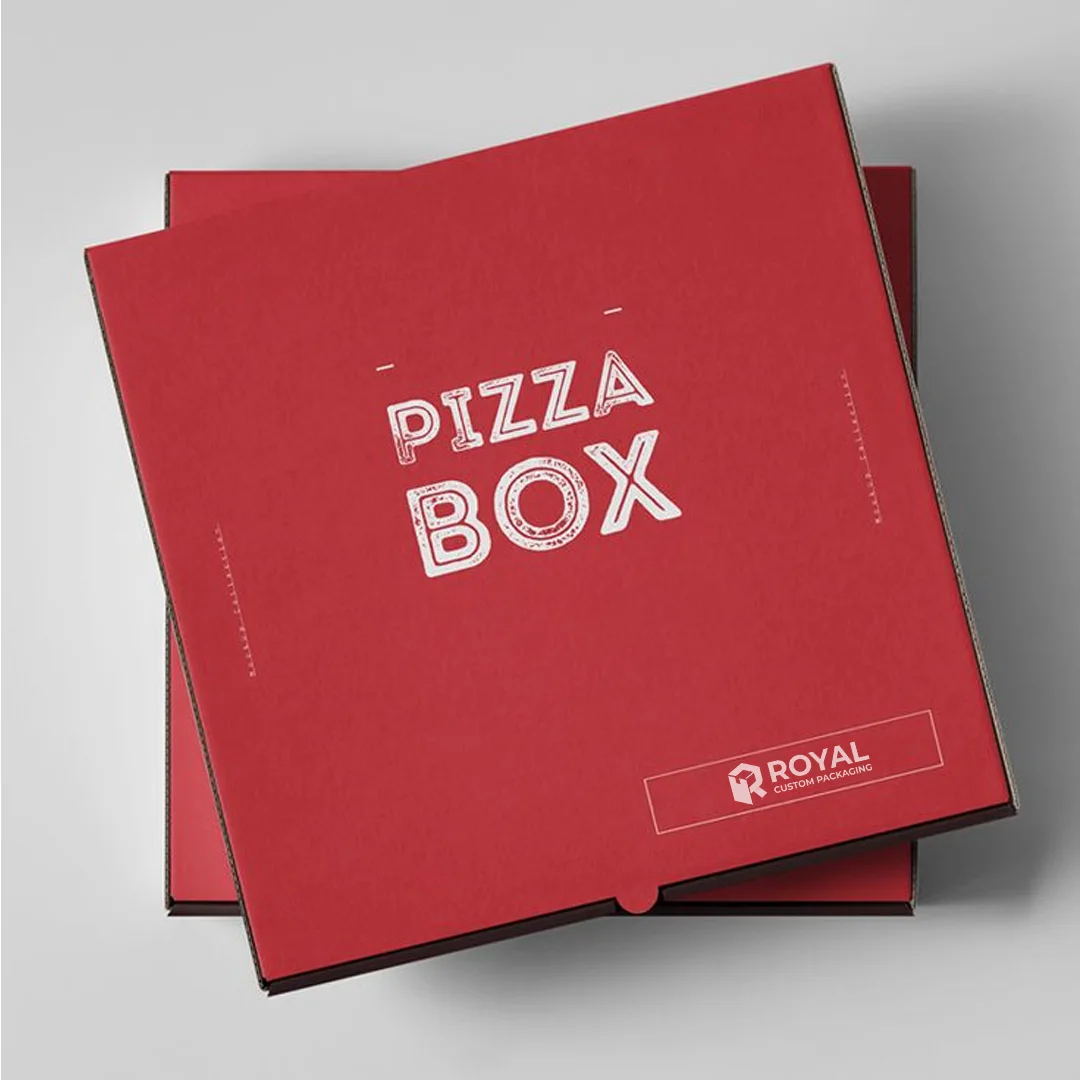 personalised pizza box packaging